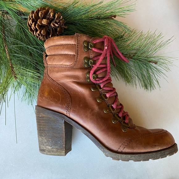 Lucky Brand women’s leather boots size 8.5 - Picture 6 of 10